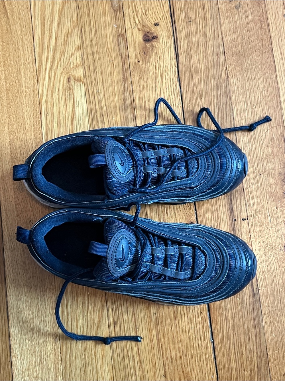 Nike youth obsidian Air Max 97 Low-Top Sneakers 4Y - Picture 7 of 8